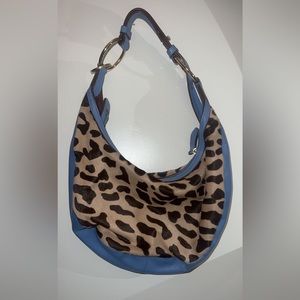 DVF Leopard Shoulder Bag